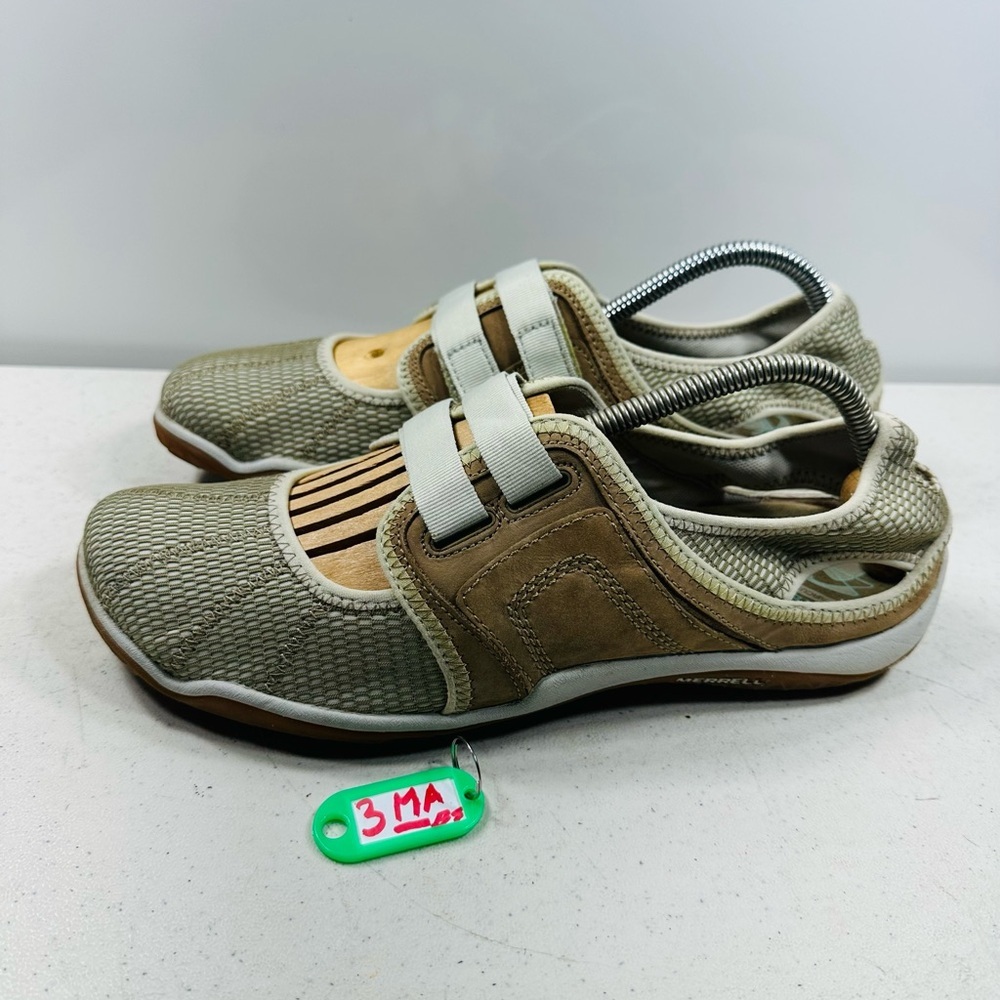 Merrell Lorelei MJ Deep Tan Hook & Loop Slip-On Women's Comfort Shoes Size 10 US